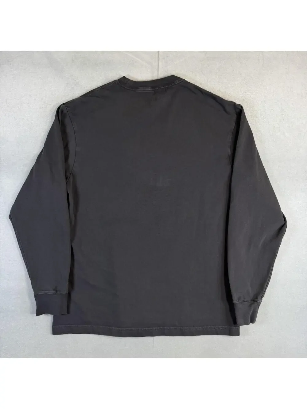 Air Jordan Woodmark Long Sleeve T-Shirt Mens Medium Gray Embroidered Jumpman